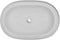 vidaXL - Luxe - keramische - wasbak - ovaal - 63 - x - 42 - cm - (wit)