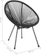 vidaXL - Maanstoelen - 2 - st - rattan - zwart