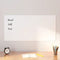 VidaXL Magneetbord - harde Glas laagje - Wit - 50x100cm
