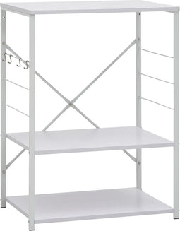vidaXL - Magnetronkast - 60x39,6x79,5 - cm - bewerkt - hout - wit