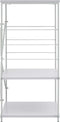 vidaXL - Magnetronkast - 60x39,6x79,5 - cm - bewerkt - hout - wit