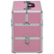 vidaXL - Make-up - koffer - 37x24x35 - cm - aluminium - roze