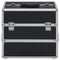 vidaXL - Make-up - koffer - 37x24x35 - cm - aluminium - zwart