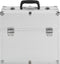 vidaXL - Make-up - koffer - 37x24x35 - cm - aluminium - zwart