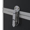 vidaXL - Make-up - koffer - 37x24x40 - cm - aluminium - zwart