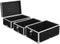 vidaXL - Make-up - koffer - 37x24x40 - cm - aluminium - zwart
