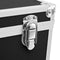 vidaXL - Make-up - koffer - 37x24x40 - cm - aluminium - zwart