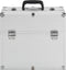 vidaXL - Make-up - koffer - 38x23x34 - cm - aluminium - zilverkleurig