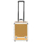 vidaXL Make-up trolley 35x29x45 cm aluminium goudkleurig