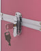 vidaXL - Make-up - trolley - aluminium - roze