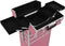 vidaXL - Make-up - trolley - aluminium - roze