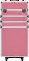 vidaXL - Make-up - trolley - aluminium - roze