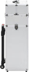 vidaXL Make-up trolley aluminium zilverkleurig