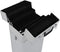 vidaXL Make-up trolley aluminium zilverkleurig