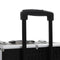 vidaXL - Make-up - trolley - aluminium - zwart - met - krokodillenpatroon