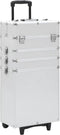 vidaXL - Make-up - trolley - aluminium - zwart