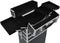 vidaXL - Make-up - trolley - aluminium - zwart