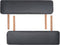 vidaXL - Massagetafel - inklapbaar - 2 - zones - 10 - cm - dik - zwart