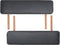 vidaXL - Massagetafel - inklapbaar - 3 - zones - 10 - cm - dik - zwart