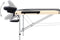 vidaXL - Massagetafel - inklapbaar - 3 - zones - aluminium - zwart - en - beige