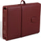vidaXL - Massagetafel - inklapbaar - met - houten - frame - (vier - delen - / - rood)