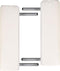 vidaXL - Massagetafel - met - 2 - zones - inklapbaar - aluminium - frame - crèmewit