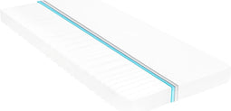 vidaXL - Matras - 7 - Zone - 10 - cm - PU-schuim - H2 - H3 - 100x200 - cm