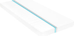 vidaXL - Matras - 7 - Zone - 10 - cm - PU-schuim - H2 - H3 - 140x200 - cm