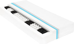 vidaXL - Matras - 7 - Zone - 20 - cm - pocketvering - H3 - 100x200 - cm