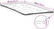 vidaXL - Matrasbeschermer - 80x200 - cm - wit