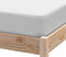 vidaXL - Matrasbeschermer - waterdicht - 120x220 - cm - wit