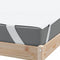 vidaXL - Matrasbeschermer - waterdicht - 90x200 - cm - wit