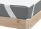 vidaXL - Matrasbeschermer - waterdicht - 90x220 - cm - wit