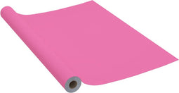 vidaXL - Meubelfolie - zelfklevend - 500x90 - cm - PVC - hoogglans - roze