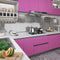 vidaXL - Meubelfolie - zelfklevend - 500x90 - cm - PVC - hoogglans - paars