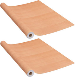 vidaXL - Meubelfolie - zelfklevend - 500x90 - cm - PVC - Japans - eikenkleurig