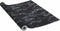 vidaXL - Meubelfolie - zelfklevend - 500x90 - cm - PVC - steenzwart