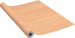 vidaXL - Meubelfolie - zelfklevend - 500x90 - cm - PVC - esdoornkleurig