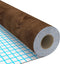 vidaXL - Meubelfolie - zelfklevend - 500x90 - cm - PVC - donkereikenkleurig