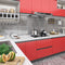 vidaXL - Meubelfolies - zelfklevend - 2 - st - 500x90 - cm - PVC - rood