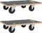 vidaXL - Meubelhondjes - 2 - st - rechthoekig - 250 - kg - 50x35x11,5 - cm