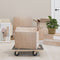 vidaXL - Meubelhondjes - 2 - st - rechthoekig - 250 - kg - 50x35x11,5 - cm
