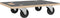vidaXL - Meubelhondjes - 2 - st - rechthoekig - 250 - kg - 50x35x11,5 - cm