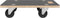 vidaXL - Meubelhondjes - 2 - st - rechthoekig - 250 - kg - 60x40x11,5 - cm