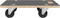 vidaXL - Meubelhondjes - 2 - st - rechthoekig - 250 - kg - 80x55x11,5 - cm
