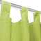 vidaXL - Micro-satijnen - gordijnen - met - lussen - 140x175 - cm - groen - 2 - st