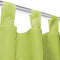 vidaXL - Micro-satijnen - gordijnen - met - lussen - 140x225 - cm - groen - 2 - st