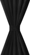 vidaXL - Micro-satijnen - gordijnen - met - lussen - 140x245 - cm - grijs - 2 - st