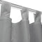 vidaXL - Micro-satijnen - gordijnen - met - lussen - 140x245 - cm - grijs - 2 - st