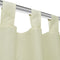 vidaXL - Micro-Satijnen - Gordijnen - met - Ringen - 140 - x - 175 - cm - 2 - stuks - (Creme)